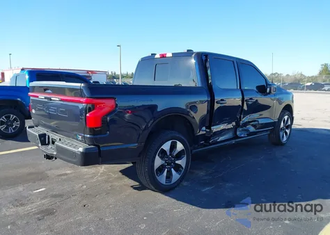 2025 Ford F-150 Lightning Platinum from USA, damaged, VIN 1FT6W7L72SWG20830